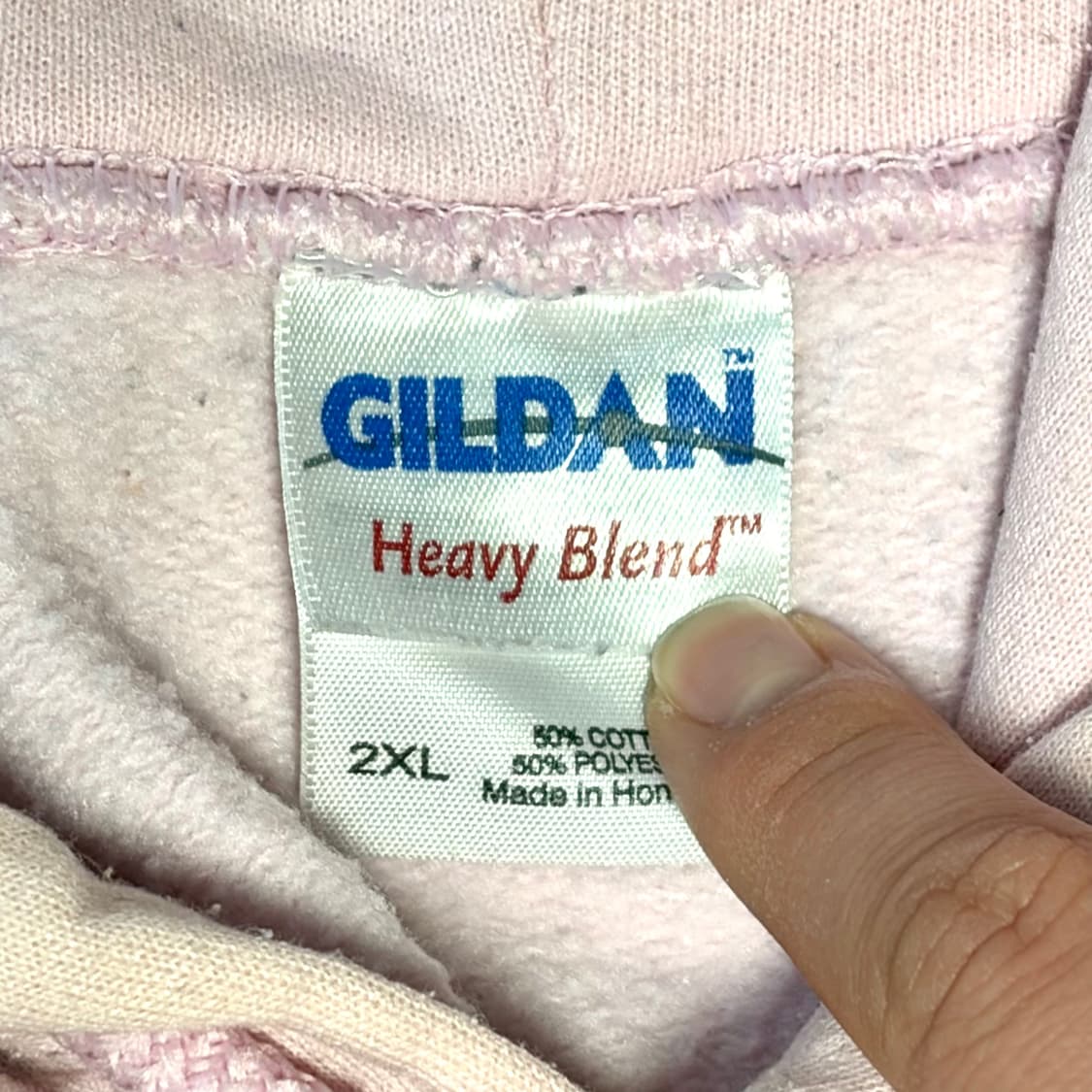 시카고 오버핏 핑크 후드 2XL 상품이미지5