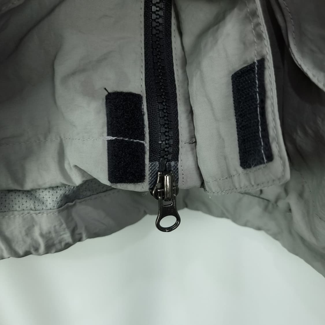 [트래블] 오버시이즈 후드 바람막이 자켓 그레이 M18275 상품이미지8