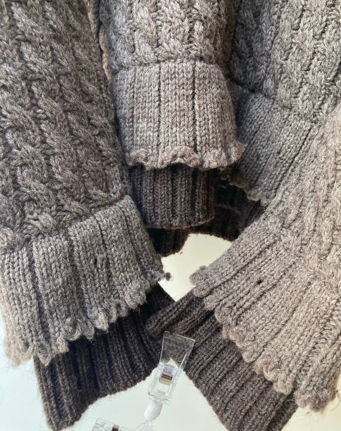 돌체앤가바나 라나울 하이넥 니트 판매합니다 상품이미지3