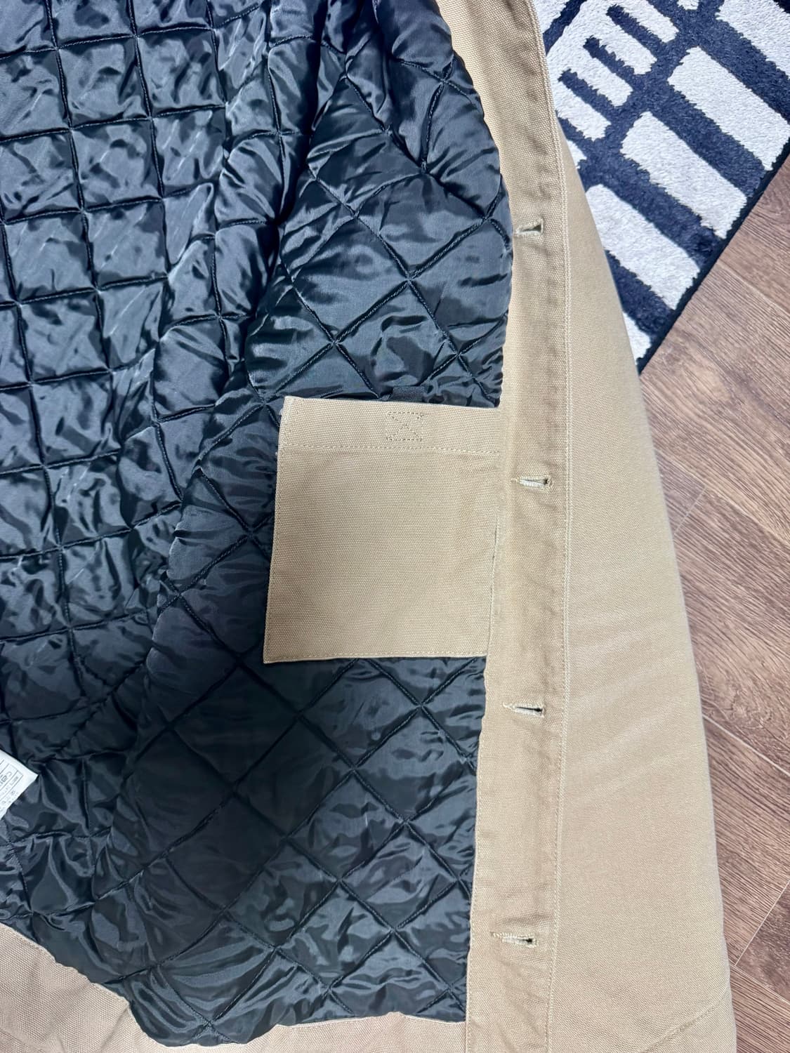 칼하트wip og 초어 코트 더스티 해밀턴 브라운 - 윈터 L사이즈 상품이미지7