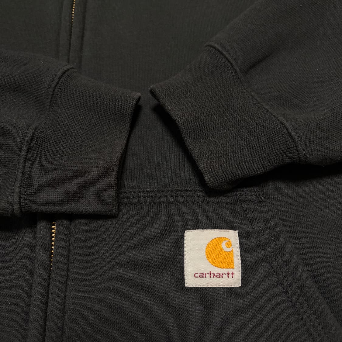 칼하트 루즈 핏 미드 웨이트 레귤러 후드집업 상품이미지4