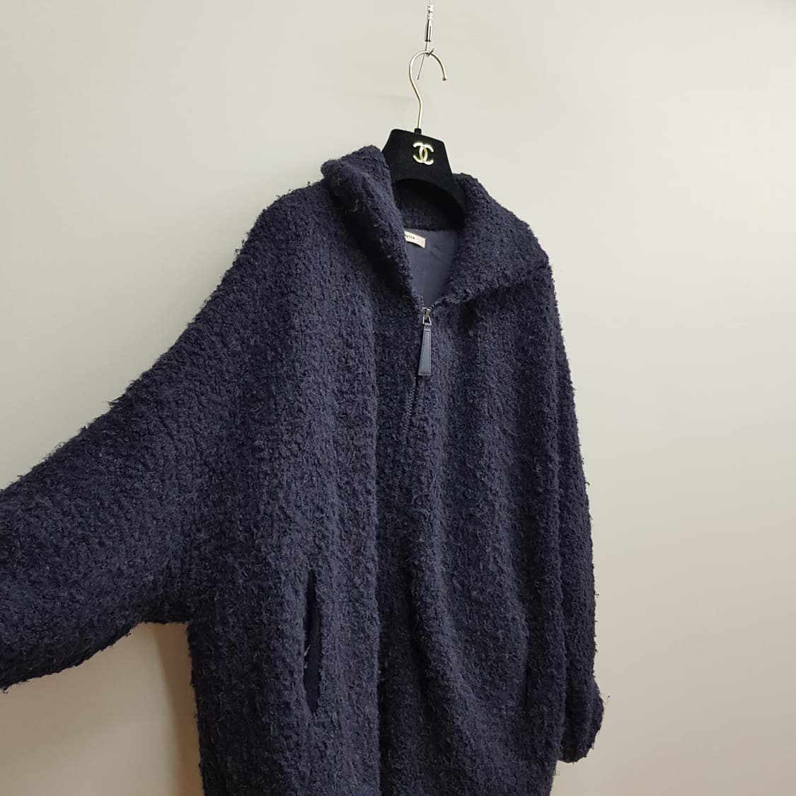 한섬 시스템 부클 텍스처 집업  F사이즈 상품이미지3