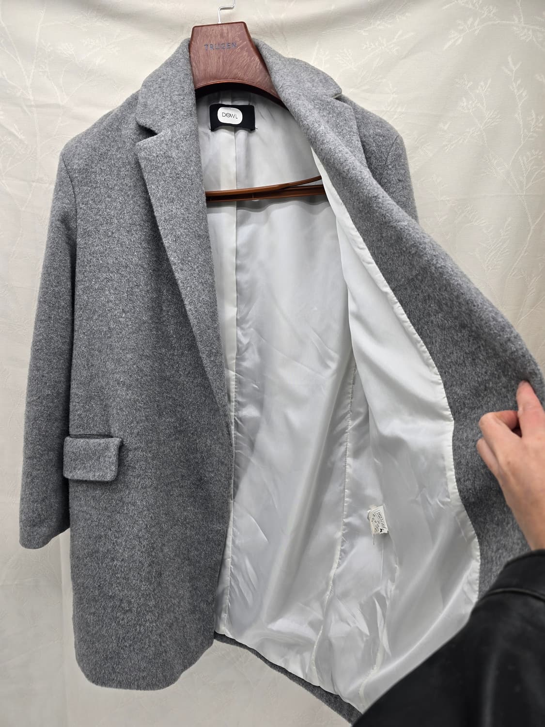 듀엘 앙고라 혼방 여성 코트 55 상품이미지10