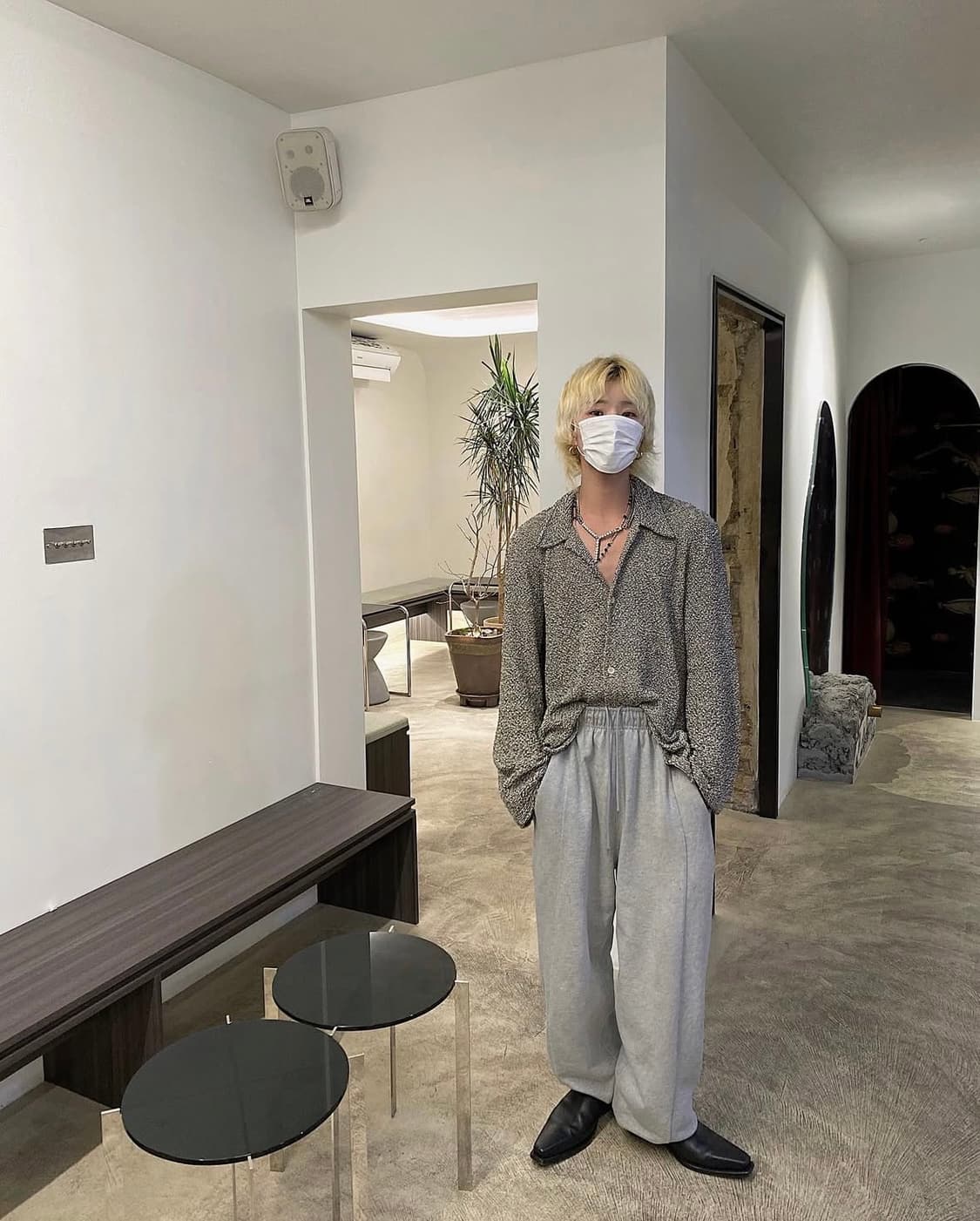 와이프로젝트 크리스탈 Y 목걸이 상품이미지2