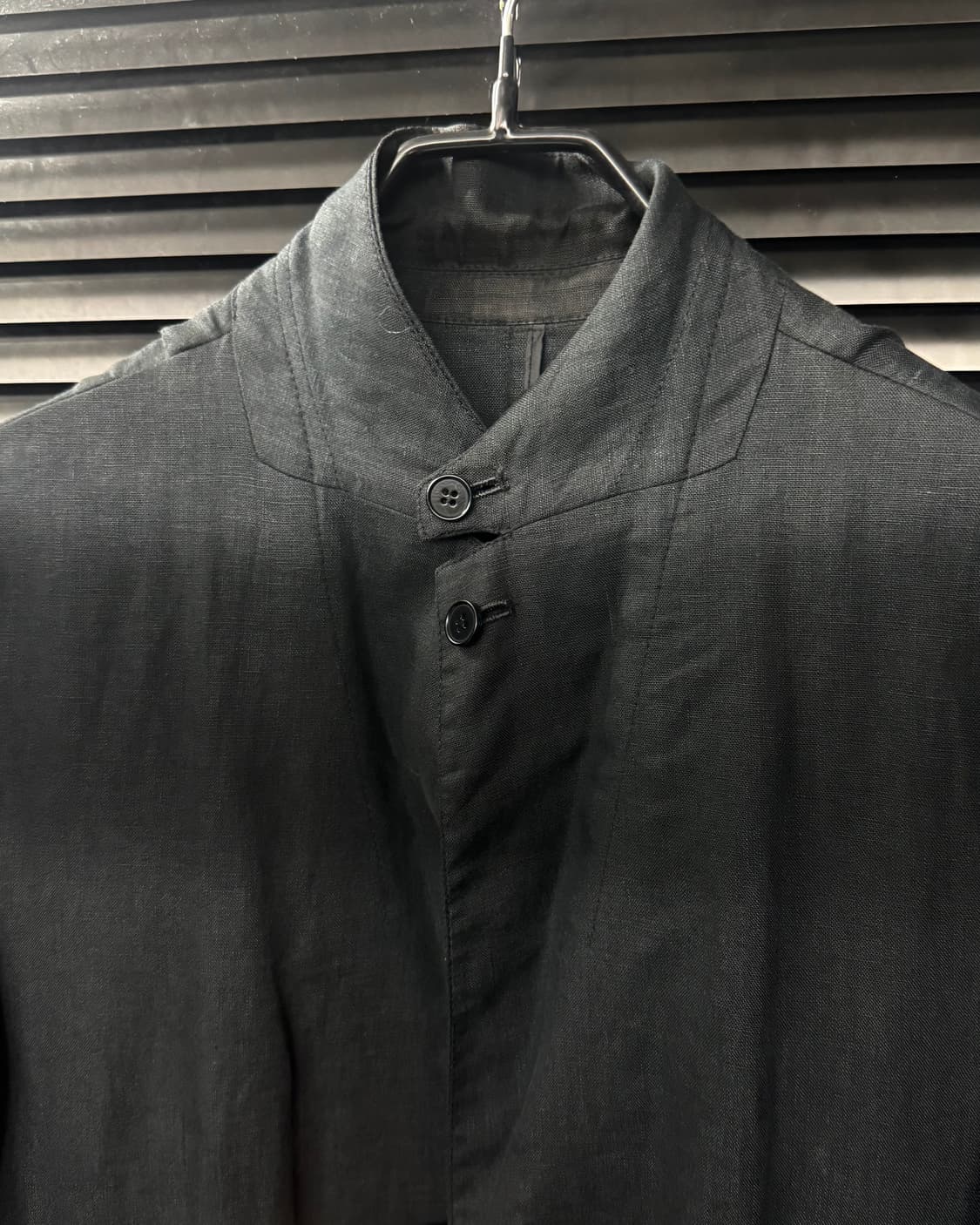 DKNY 도나카란 린넨 마 블레이져 마이 블랙 검정 S 90 여름 자켓 상품이미지8