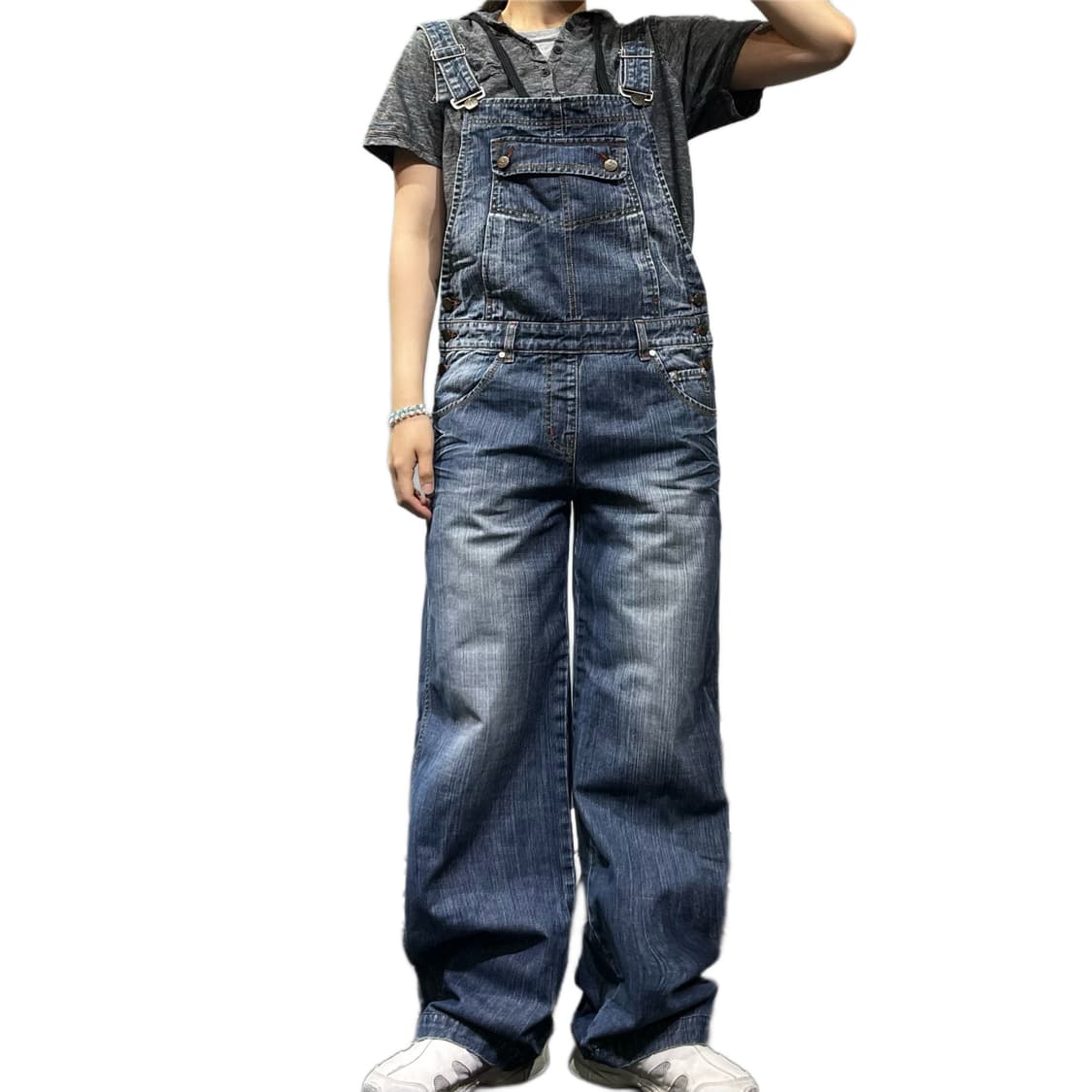 washing denim overall 상품이미지1