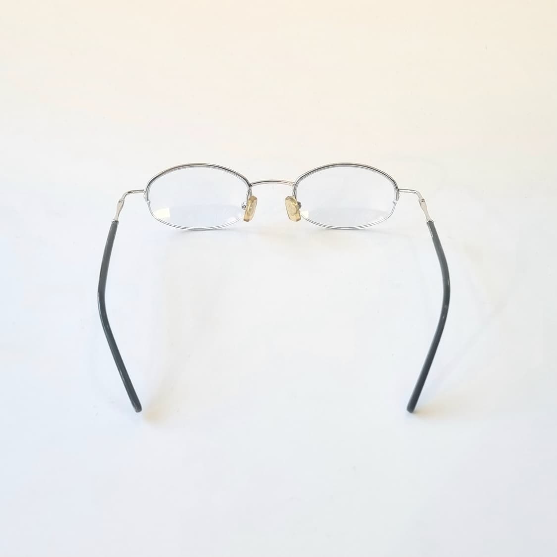 데드스탁 빈티지 오벌 반무테 안경테  492 상품이미지7