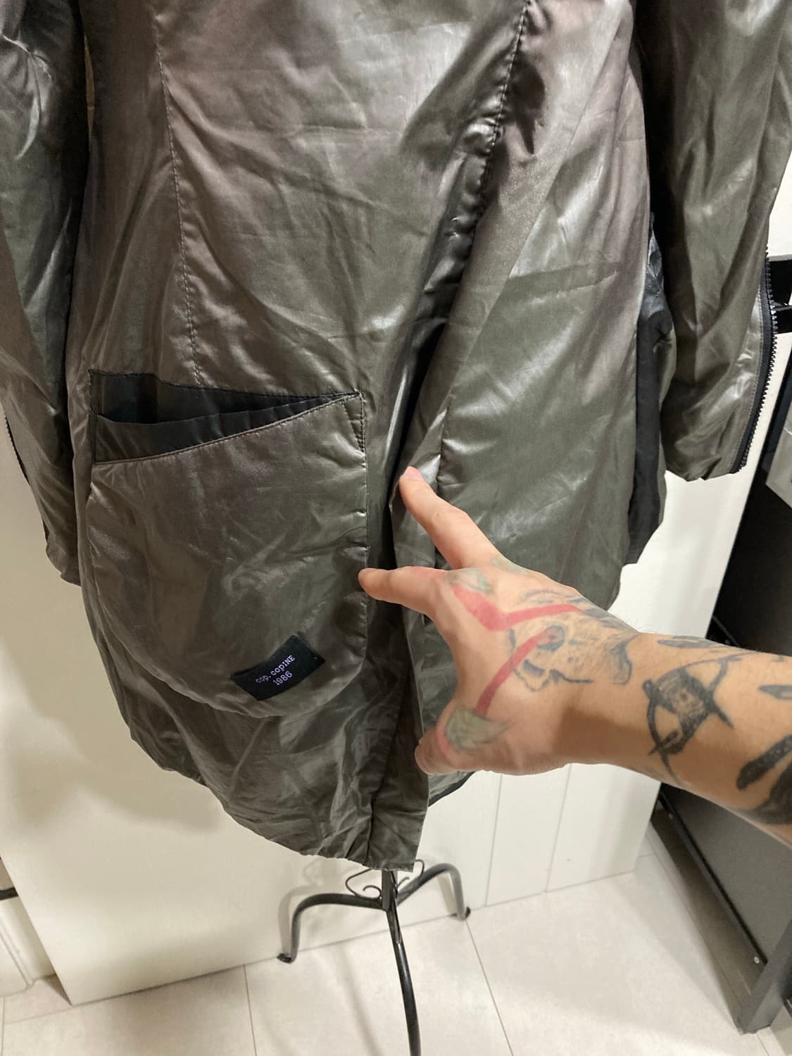 콥코핀 1986 비대칭 나일론 자켓 상품이미지8