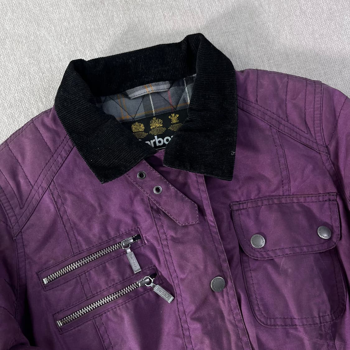 W 100 바버 인터네셔널 파이어블레이드 왁스 자켓 상품이미지2