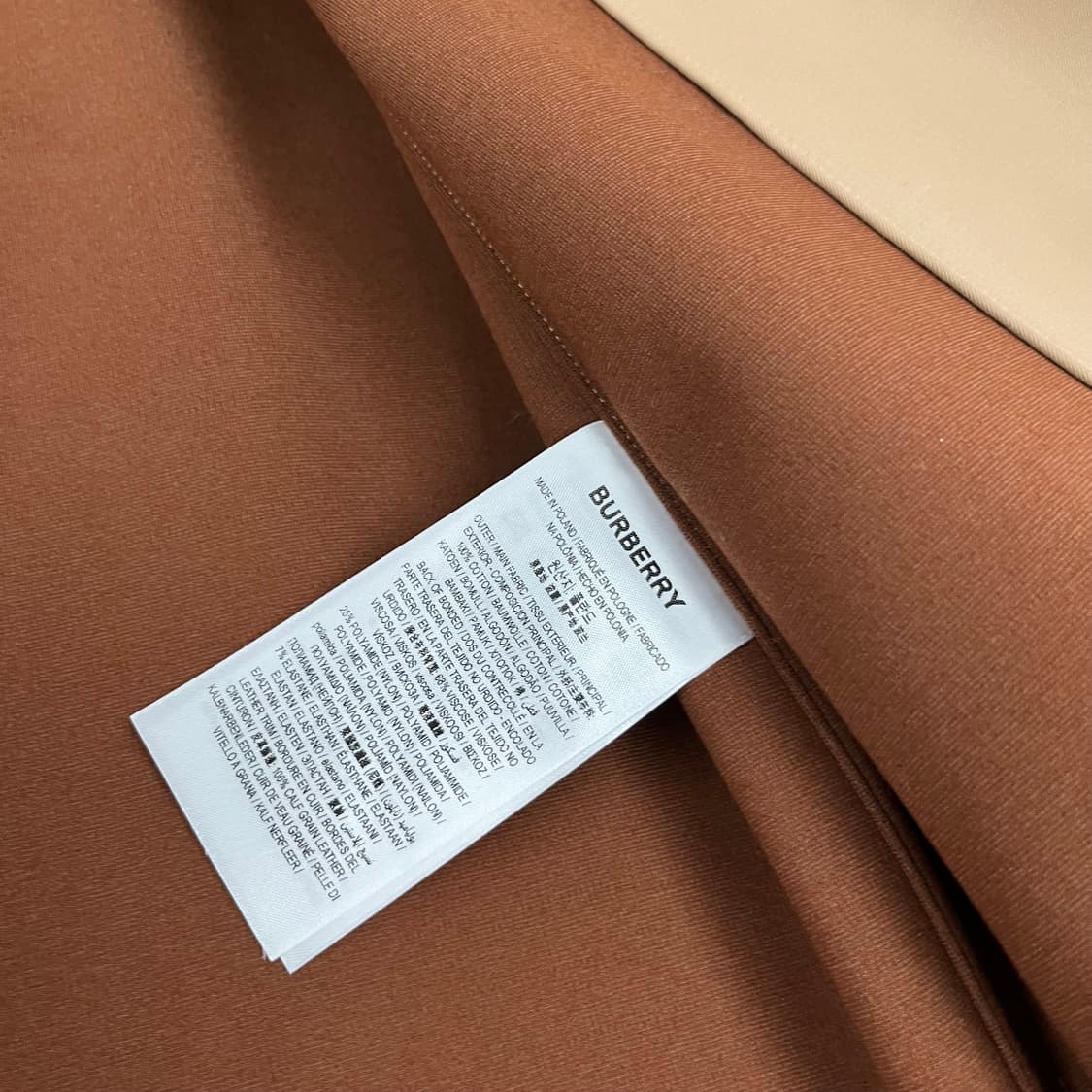 버버리 우먼 샤르담 레더트림 트렌치코트 Uk4 상품이미지8