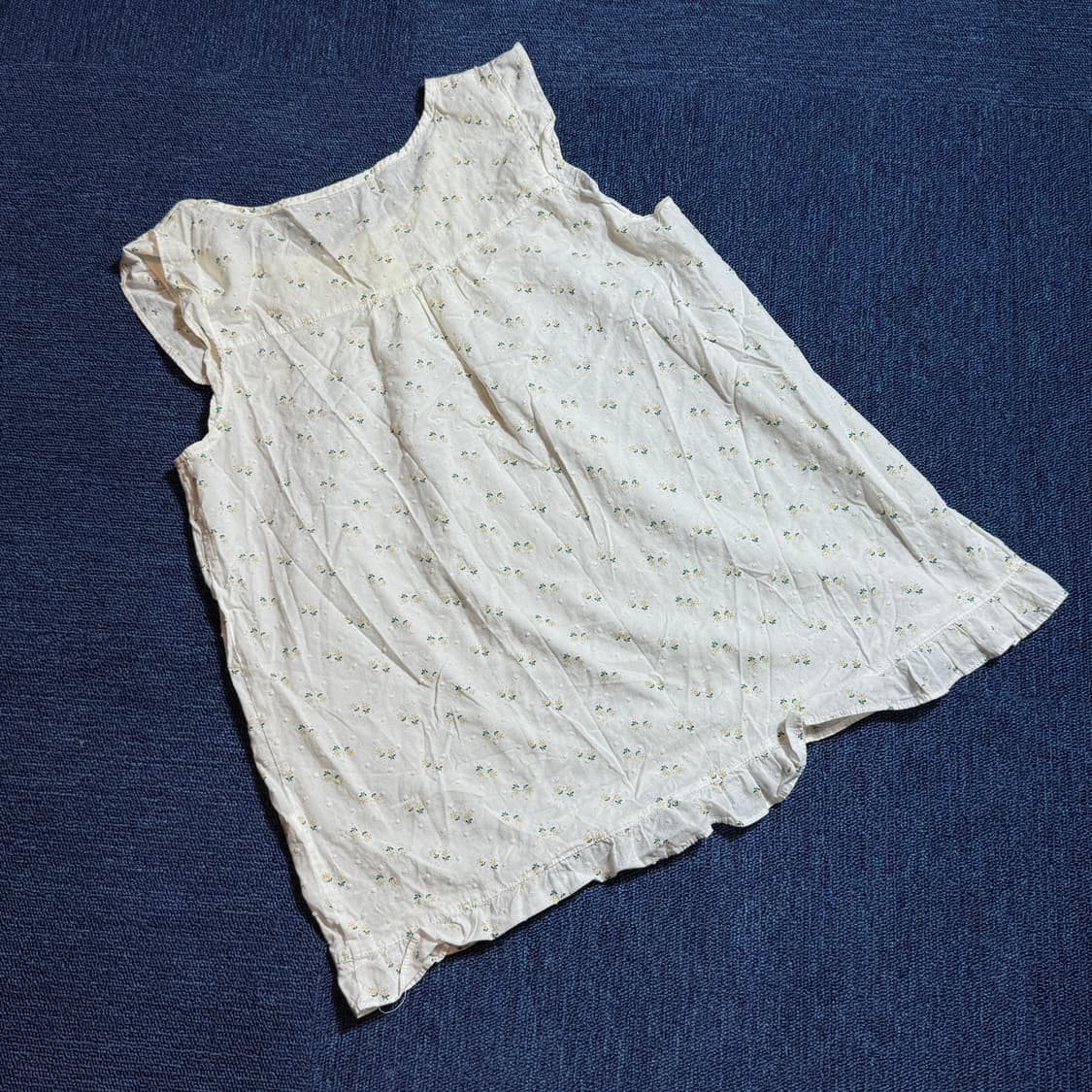 빈티지 모리걸 플라워 나시 블라우스 상품이미지3