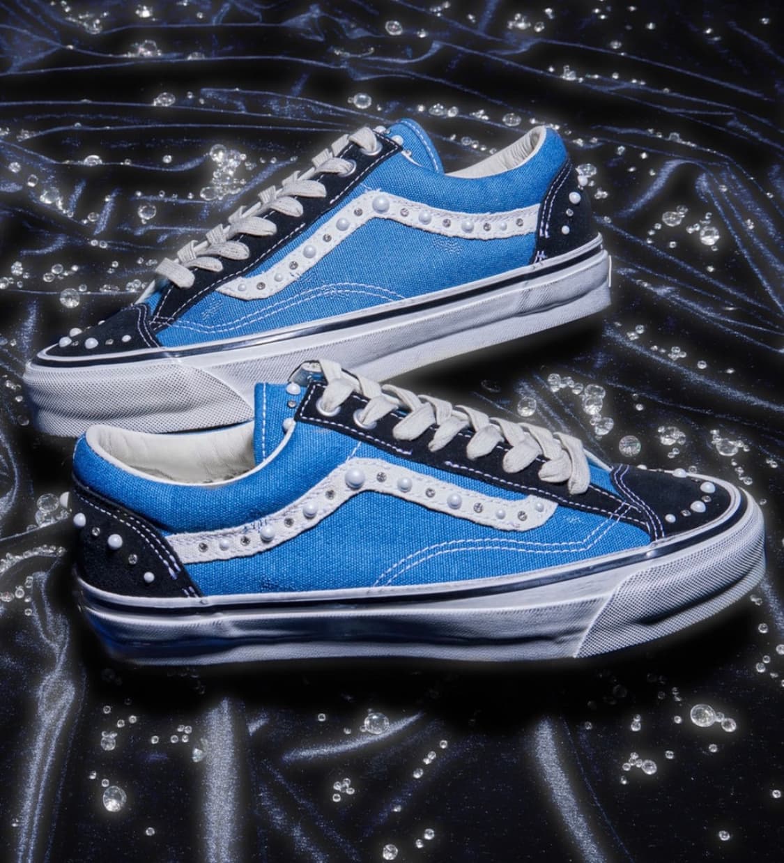 반스 LX 올드스쿨 36 펄라이즈드 네이비 블랙 상품이미지1