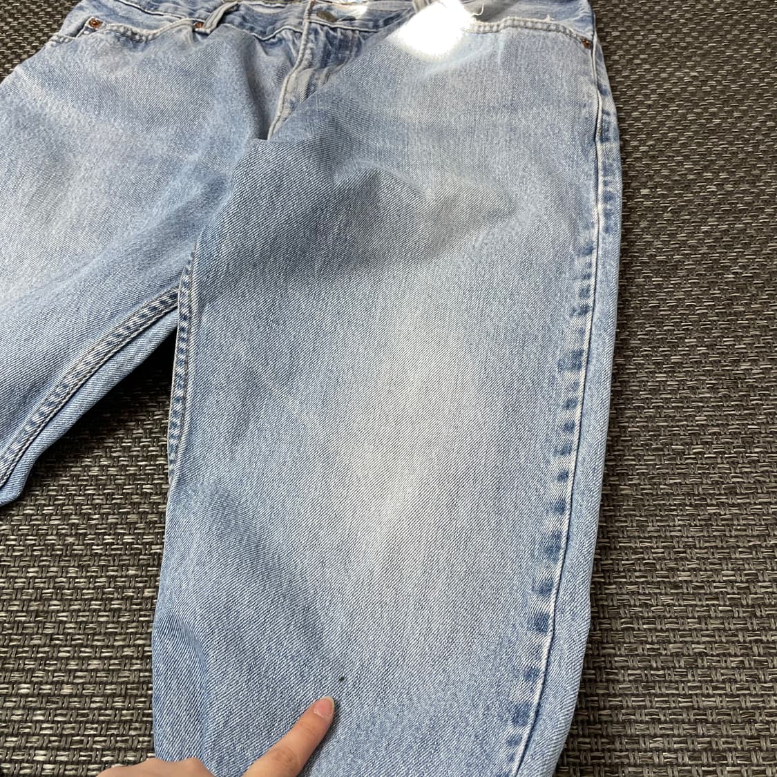 (35) 리바이스 505 35X32 연청 데님 팬츠 상품이미지3