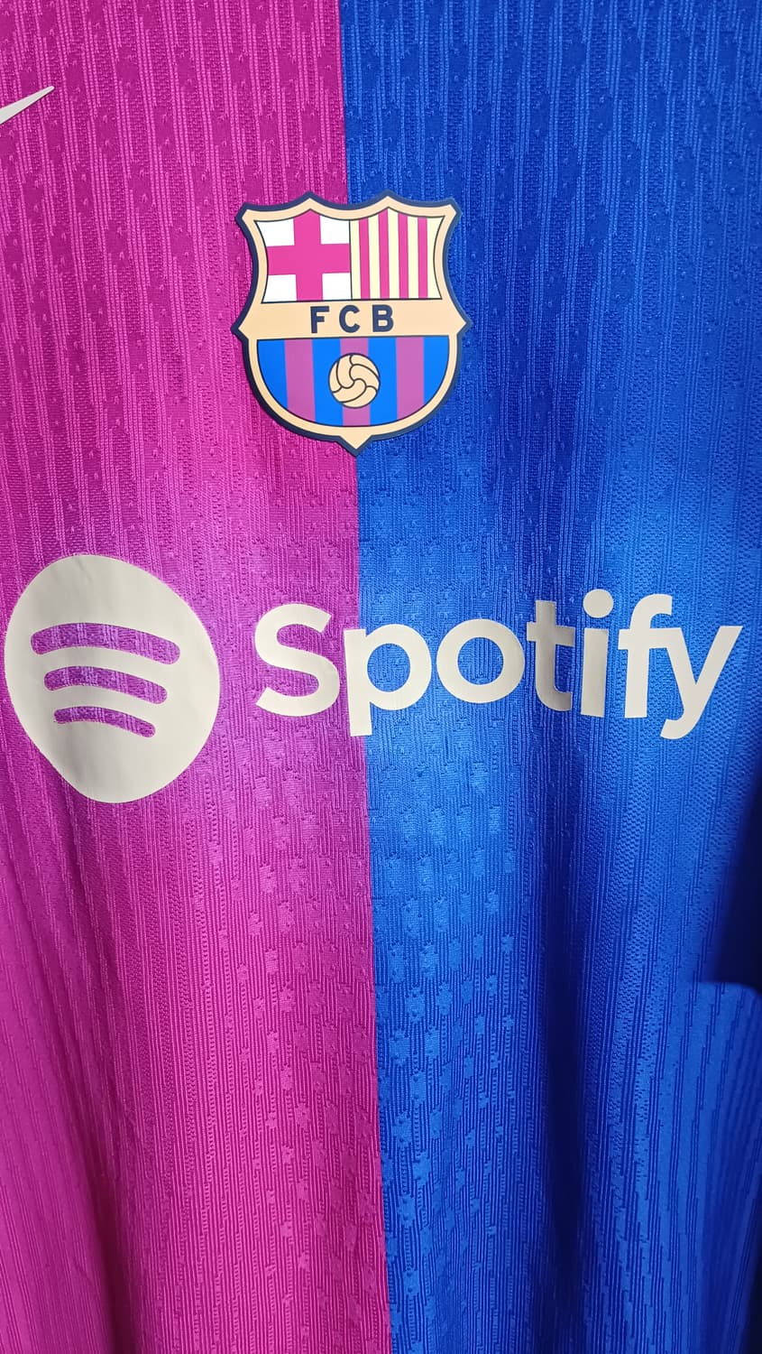 (어센틱) 24 25 바르셀로나 야말 어센틱 홈 유니폼  상품이미지3