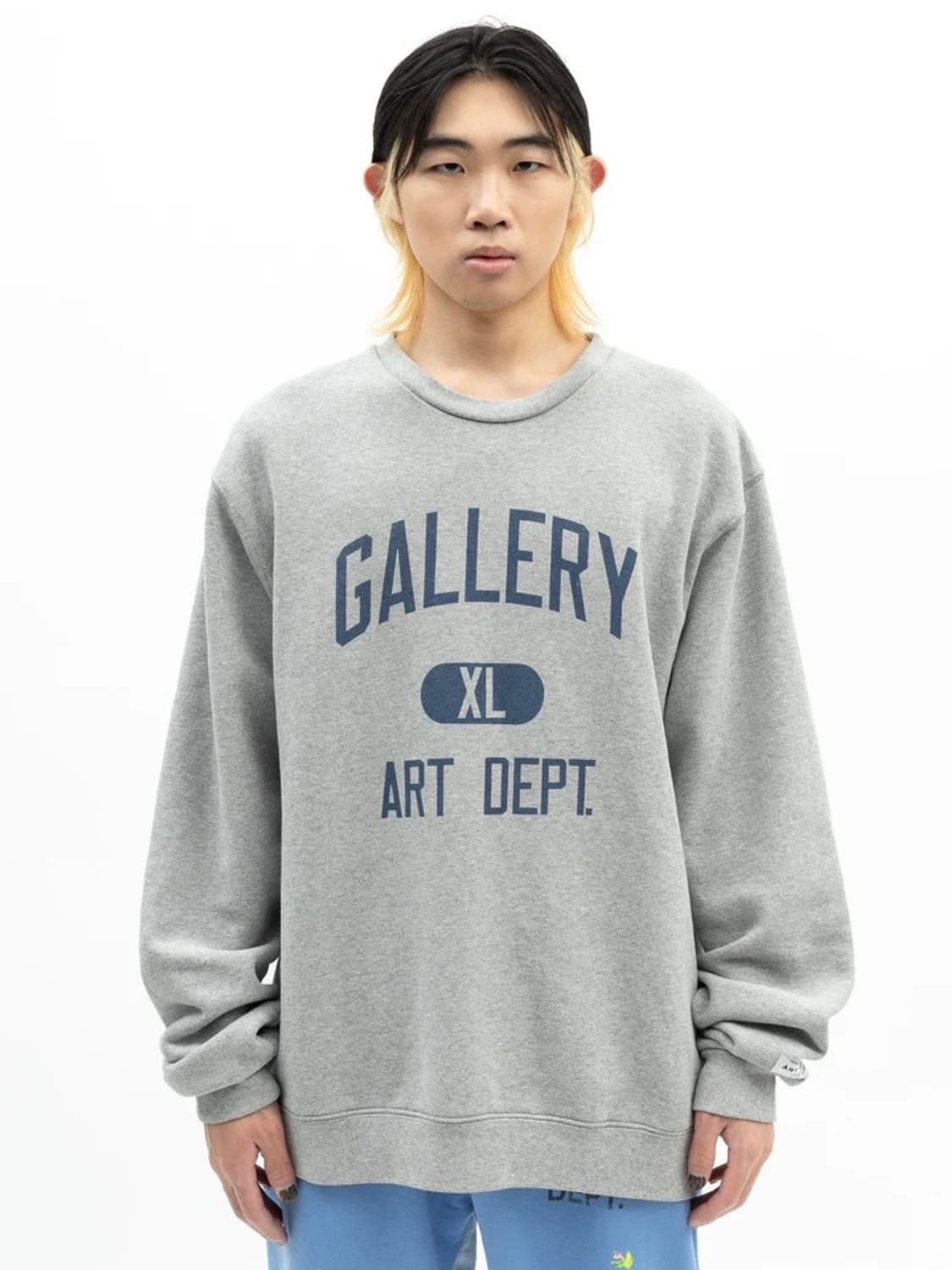 갤러리 디파트먼트 ART DEPT 크루넥 스웻셔츠 헤더 그레이 M사이즈 상품이미지4