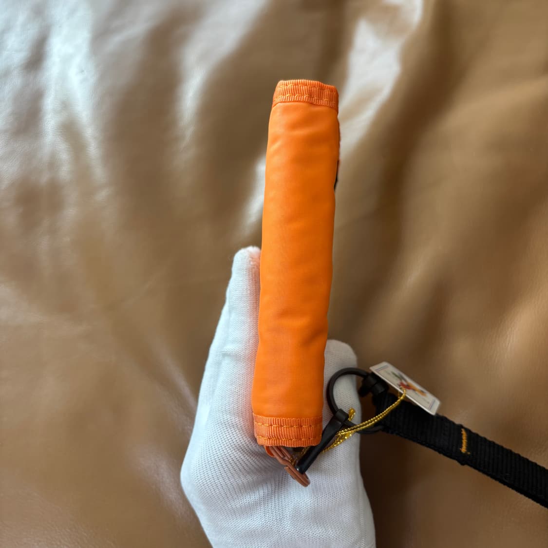 PORTER 포터 캡슐 월렛 지갑 오렌지 (스트랩 포함) 상품이미지6