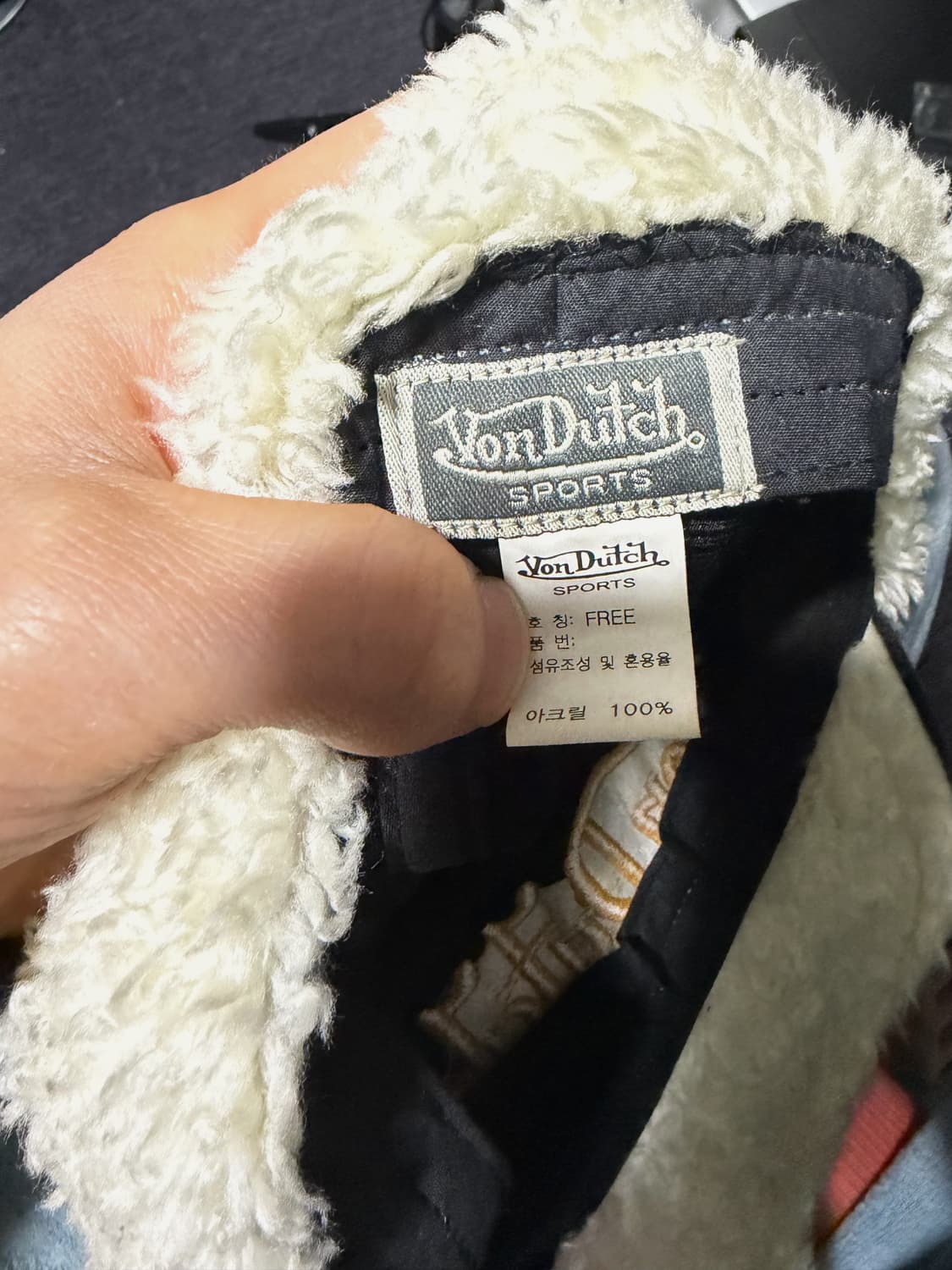 본더치 벨벳 트루퍼 셰르파 캡 상품이미지6