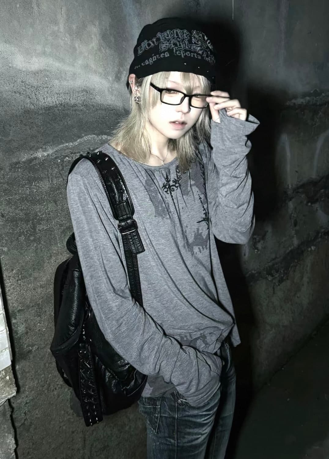 Y2k 펑크 롱슬리브 상품이미지2