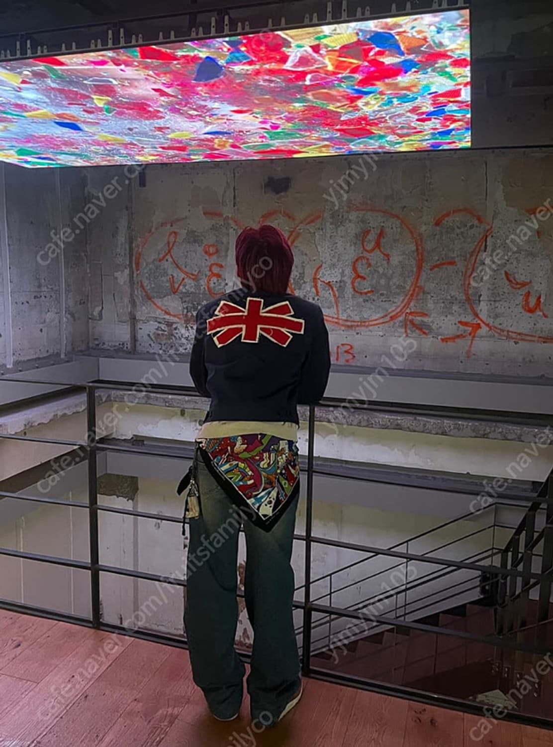 더뮤지엄비지터 패치워크 자켓 m사이즈 상품이미지1