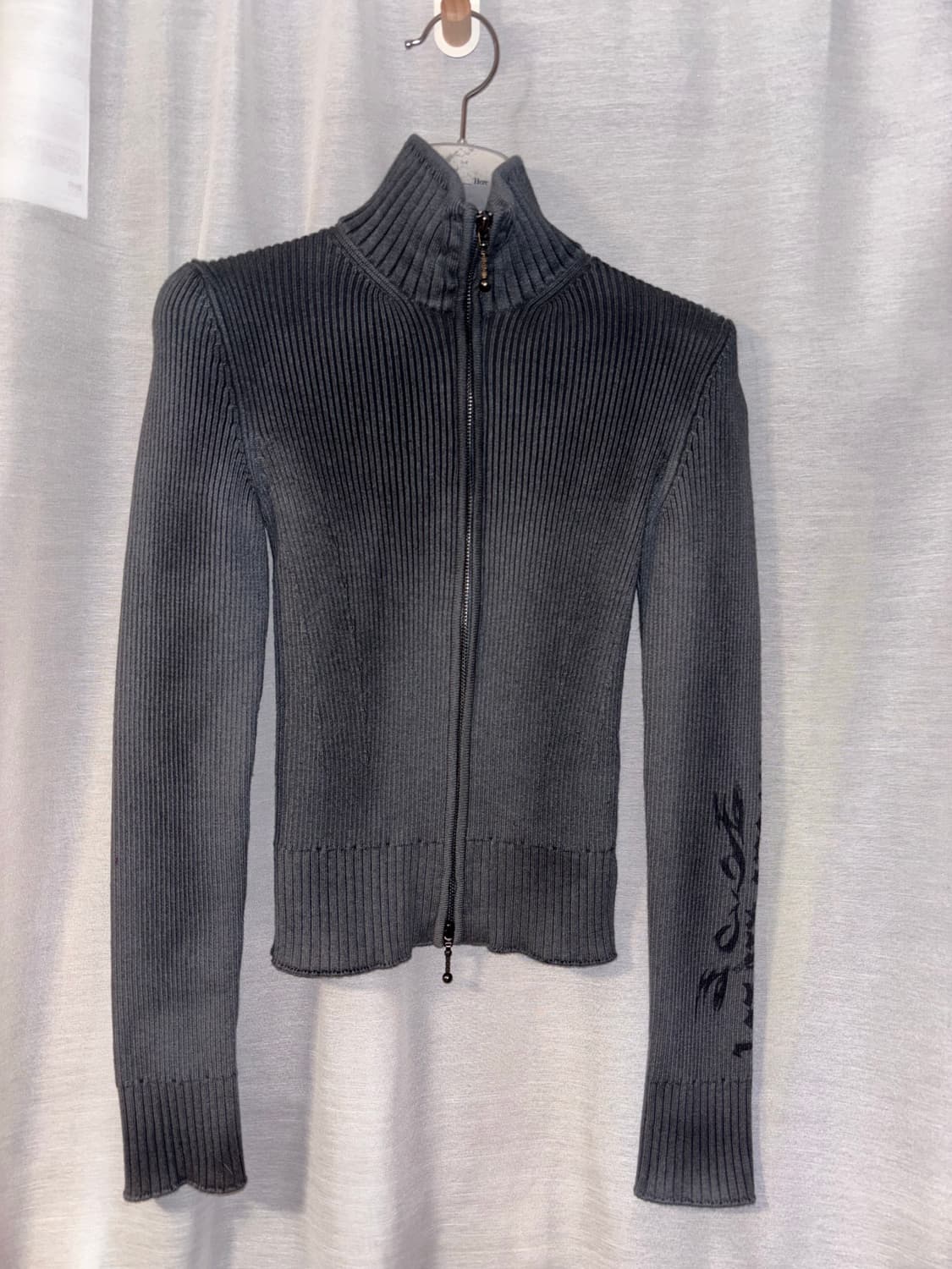 로딩룸 DIRTY NOTE KNIT ZIP 상품이미지1