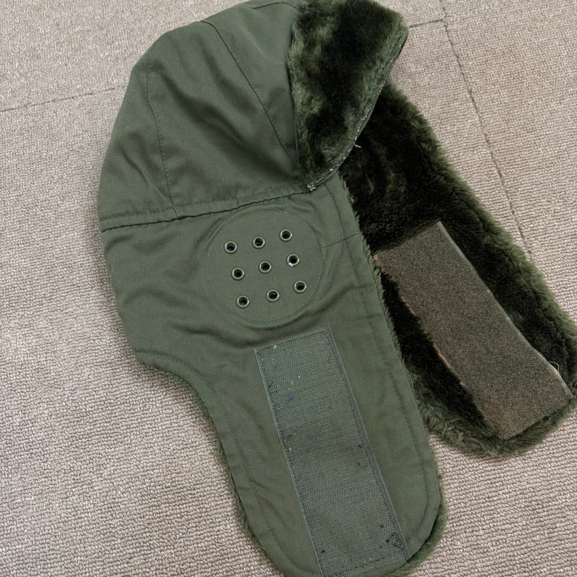 80‘s 한국군 밀리터리 방한모 트루퍼햇 상품이미지3