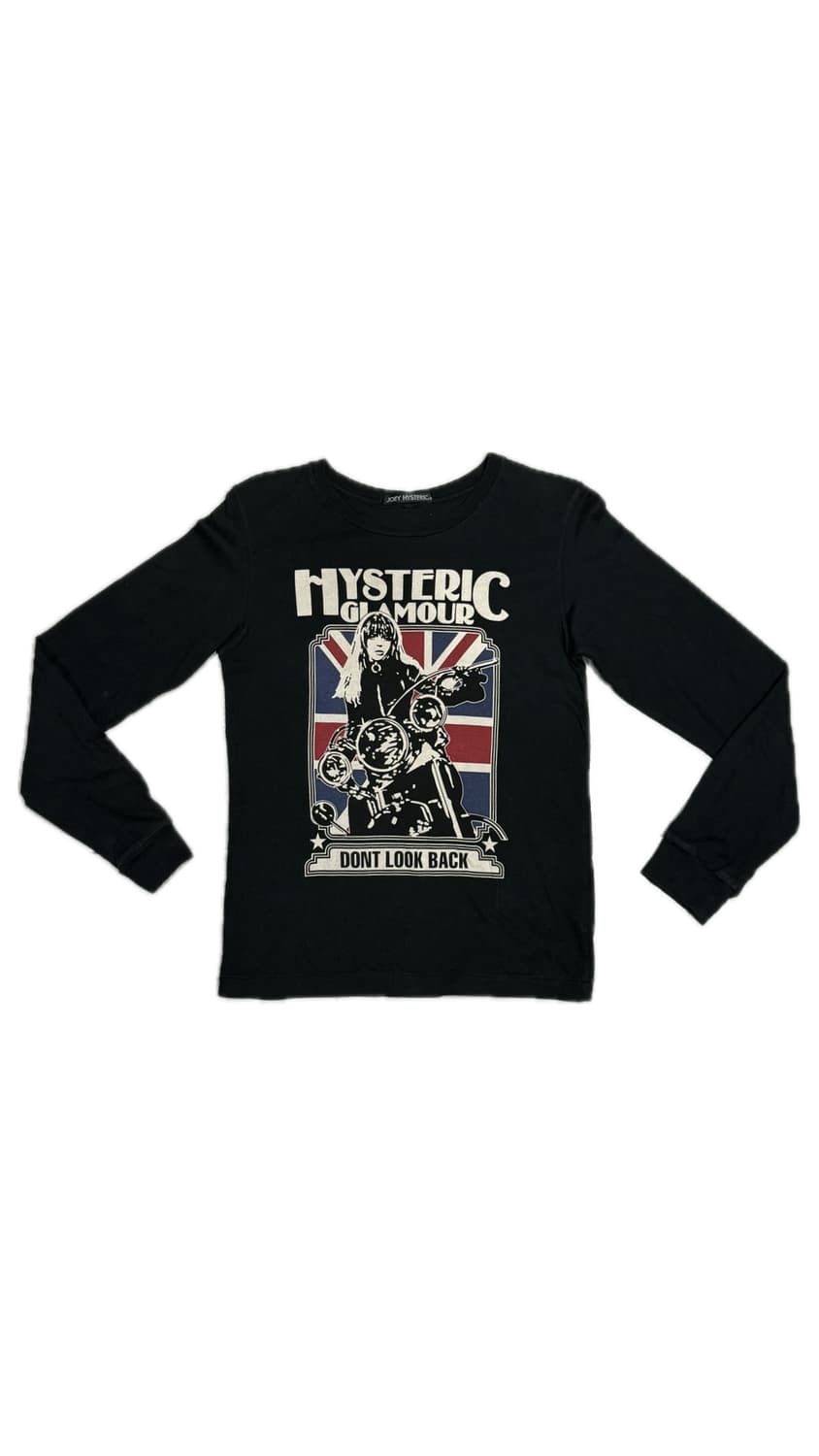 히스테릭 글래머 아카이브 바이커걸 롱슬리브 티셔츠 상품이미지1