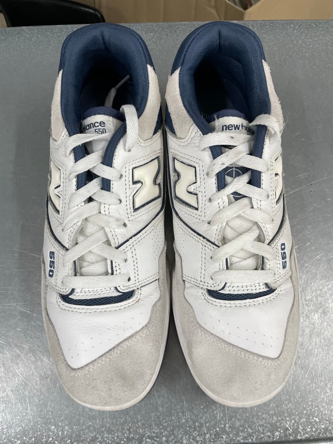 뉴발란스 550 화이트 빈티지 인디고 270 (gr-4003) 상품이미지5