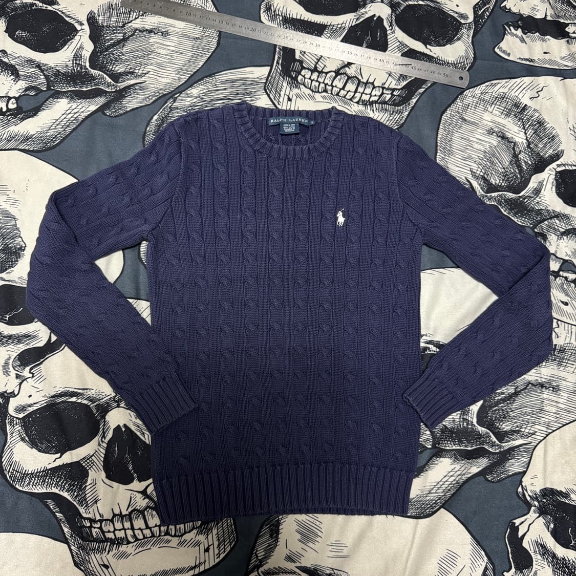 랄프로렌 꽈배기니트 여성 S사이즈  상품이미지1