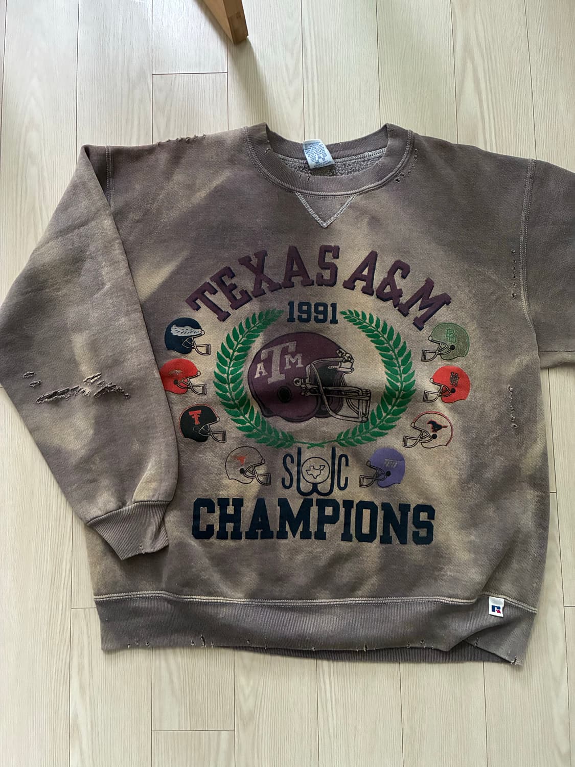 빈티지 90s 러셀 애슬레틱 스웻셔츠 상품이미지1