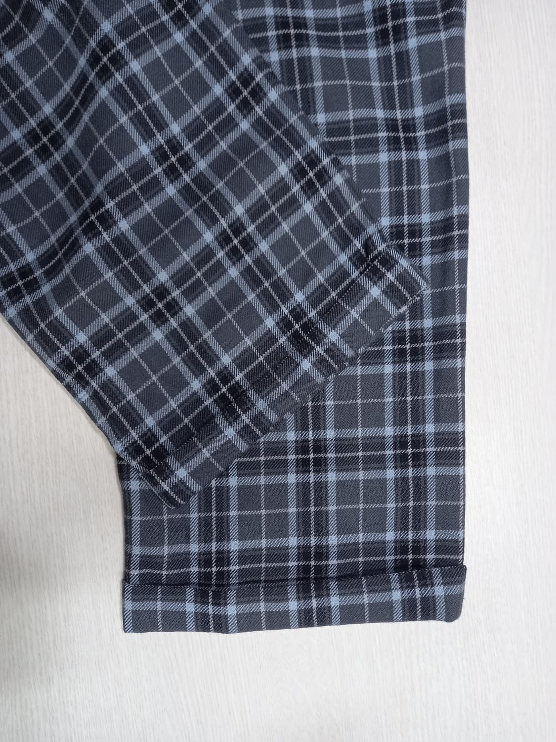 33 BEANPOLE GOLF 울 체크 골프바지 다크그레이 33-416 상품이미지5