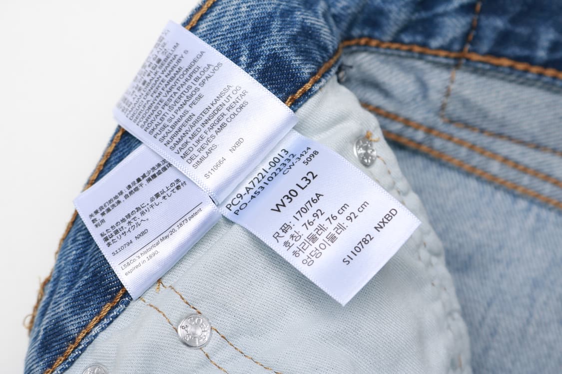 [30인치] 리바이스 565 루즈 스테리이트 데님팬츠 상품이미지4