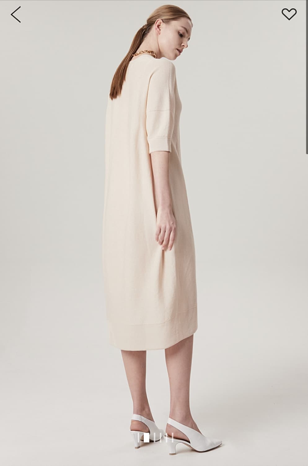 (코코아색상 판매)타임 니트 롱원피스 프리사이즈 상품이미지2