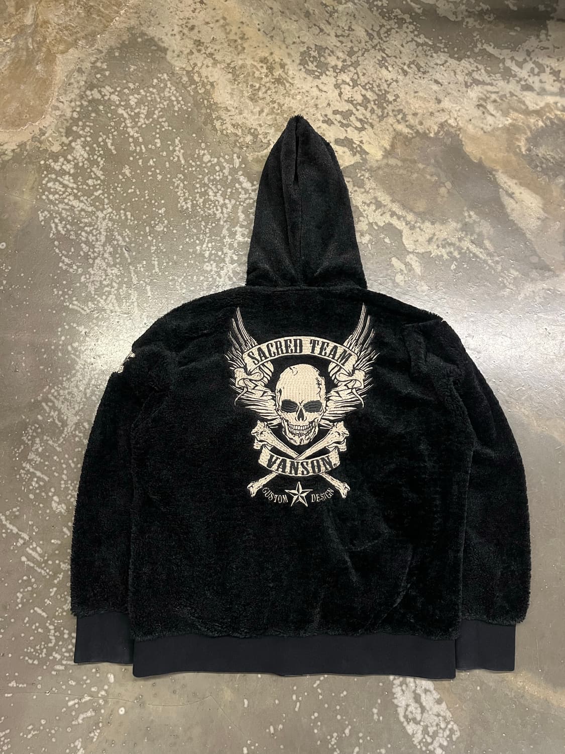 밴슨 퍼 스컬 후드집업 2XL  상품이미지2