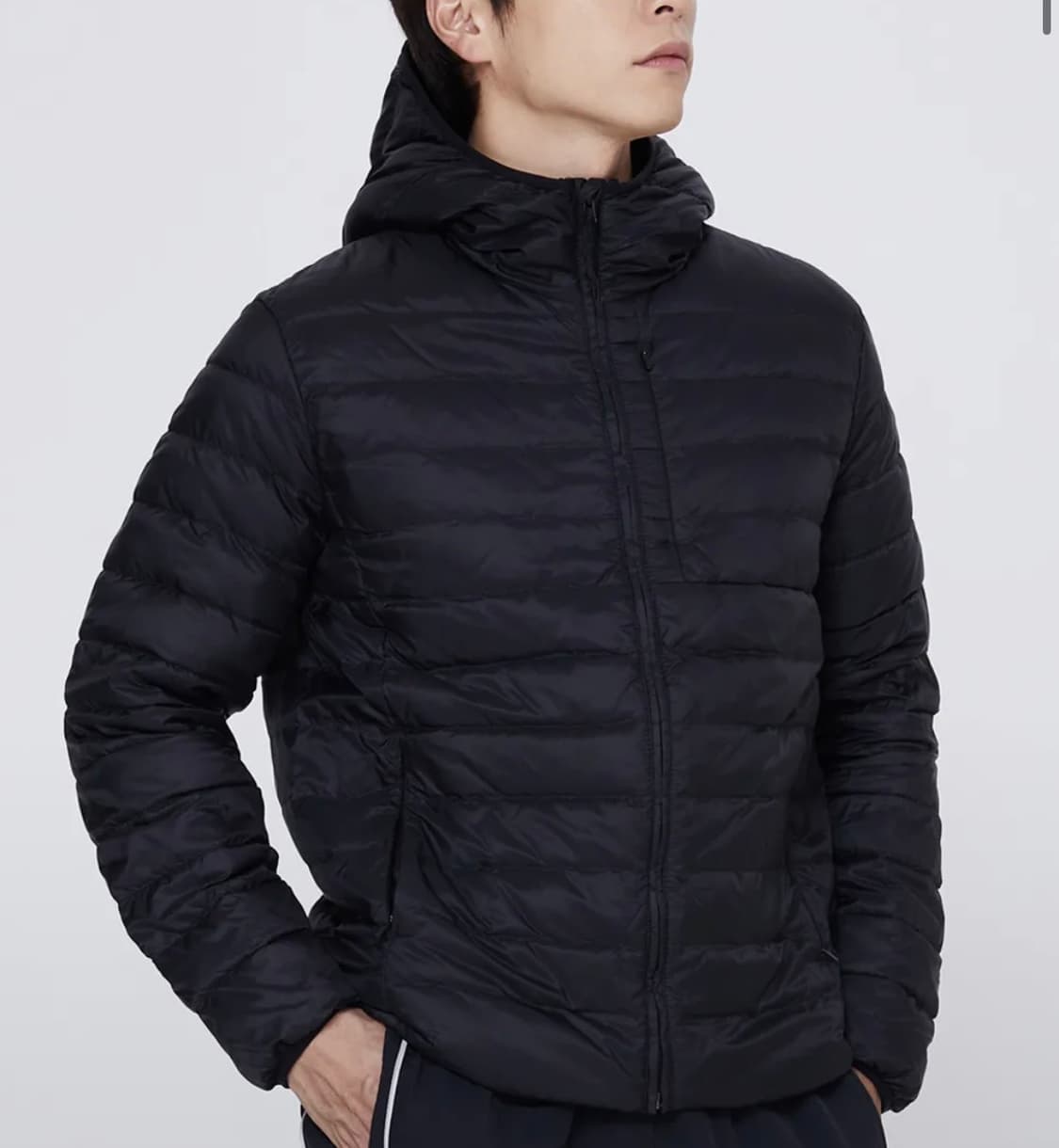 무신사 스탠다드 라이트웨이트 구스 다운 자켓 경량패딩 상품이미지3