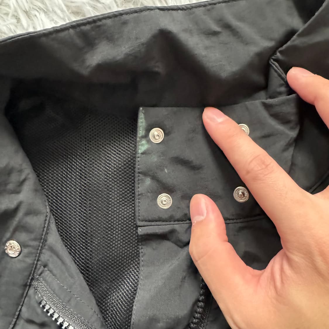 ADIDAS 일본빈티지 나일론 바람막이 아디다스 점퍼 m 46 상품이미지8