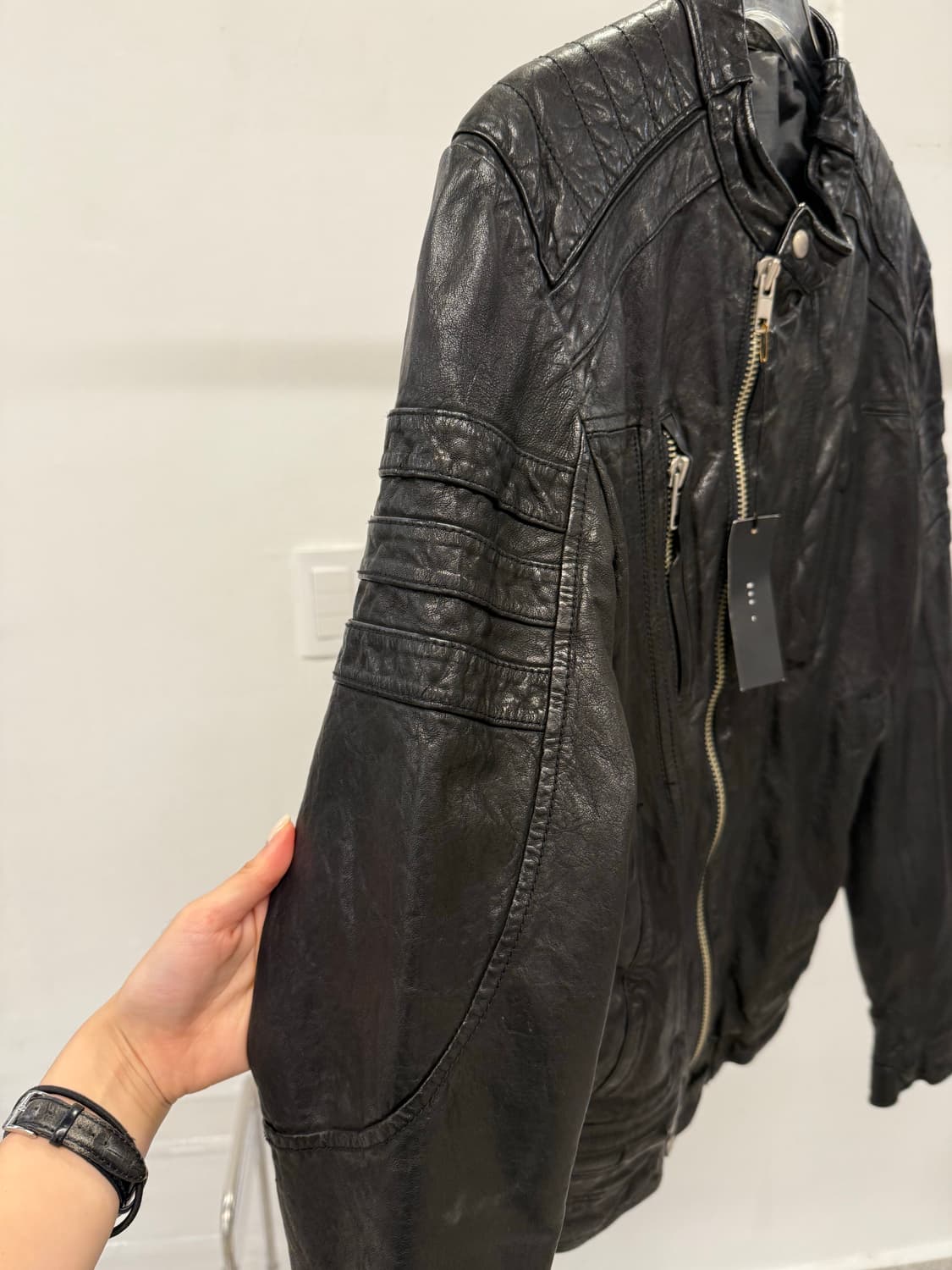 Vintage Leather Jacket 상품이미지3