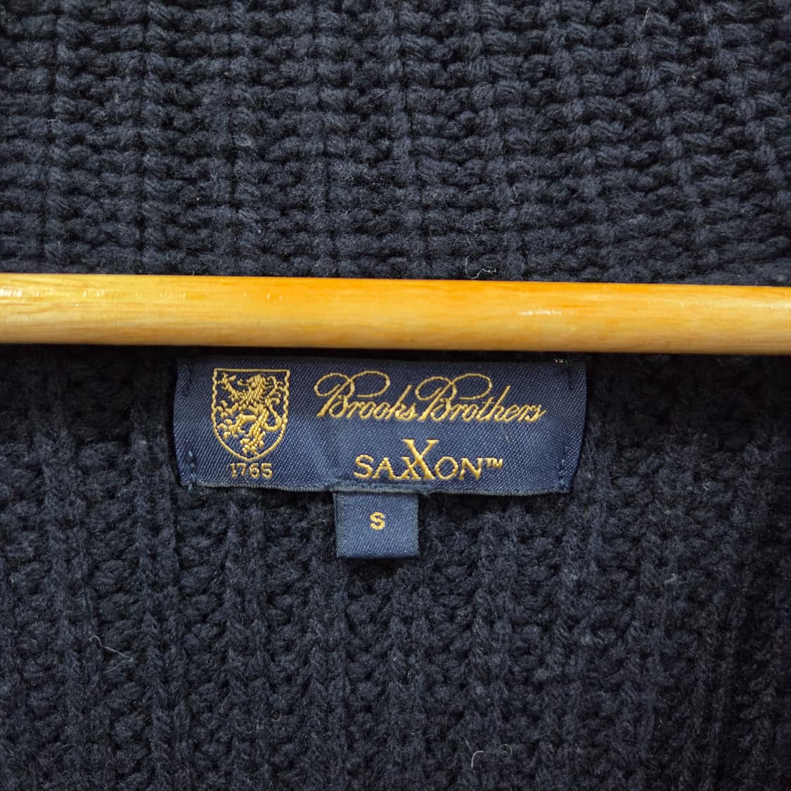 브룩스브라더스 카라 니트 가디건 S 상품이미지2