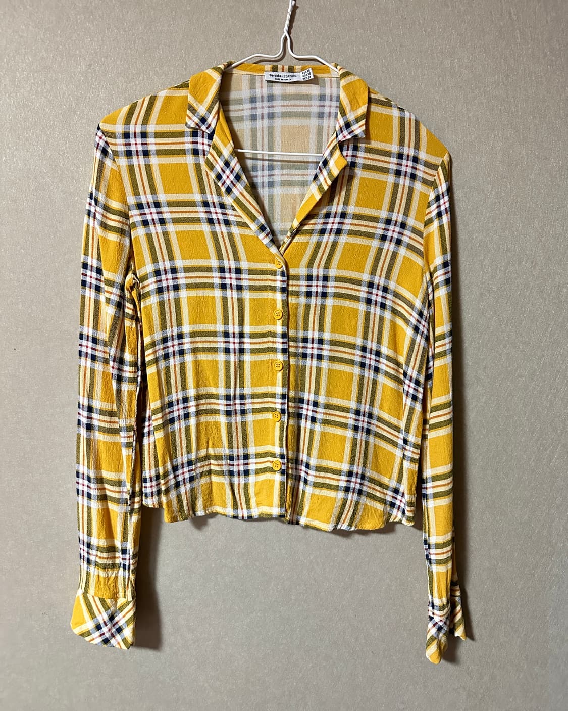 버쉬카 레트로 90s 체크셔츠 XS 상품이미지1