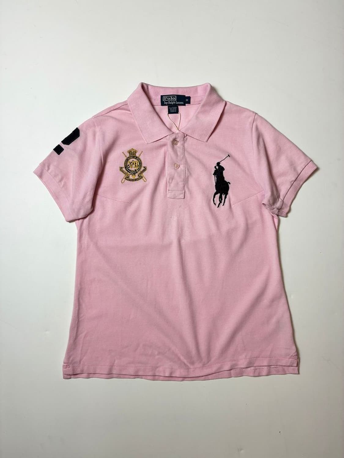 폴로 랄프로렌 핑크 빅포니 자수 PK 반팔 티셔츠 PN9503 상품이미지1