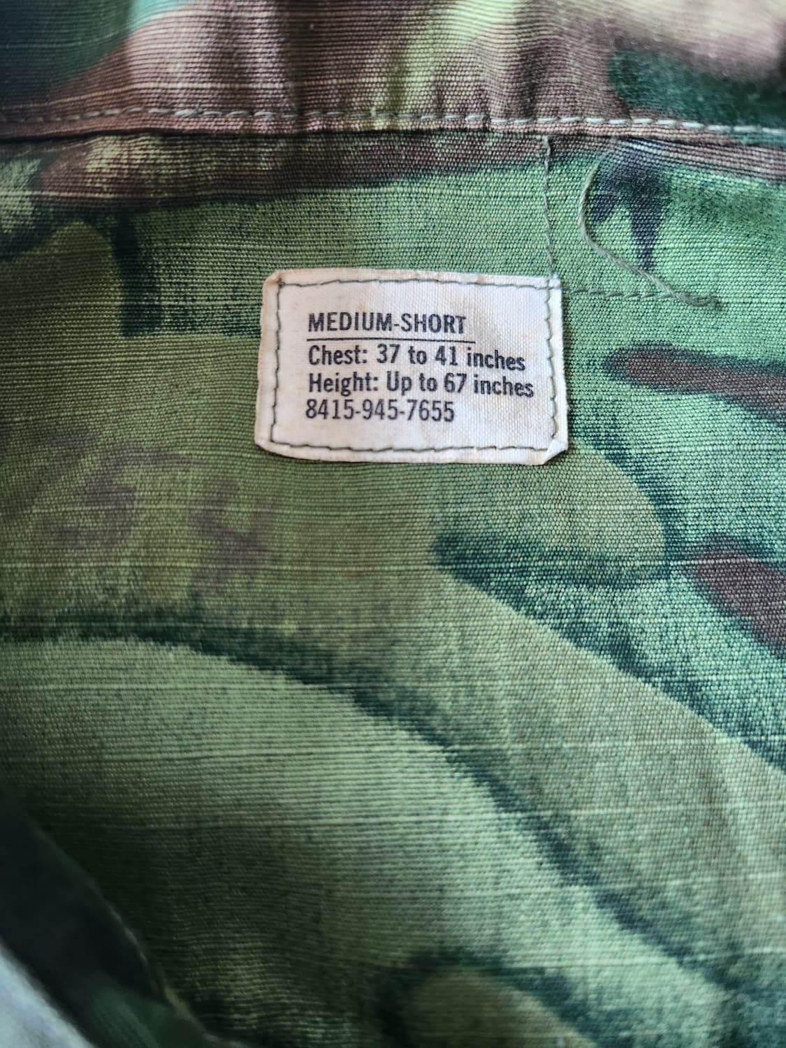 60s ERDL fatigue jacket 상품이미지4