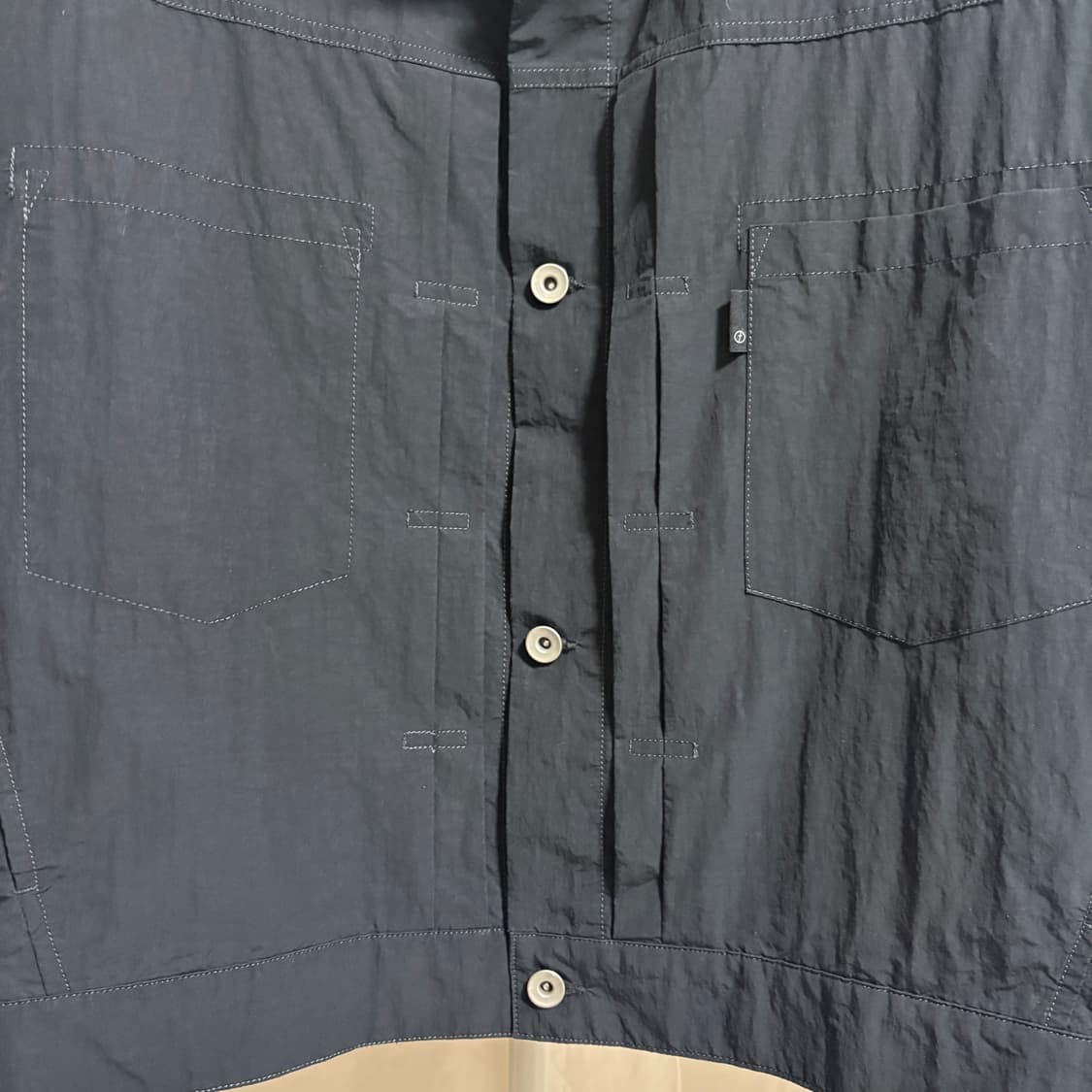 모이프 트러커 블루종 자켓 / 블랙, 2 상품이미지4