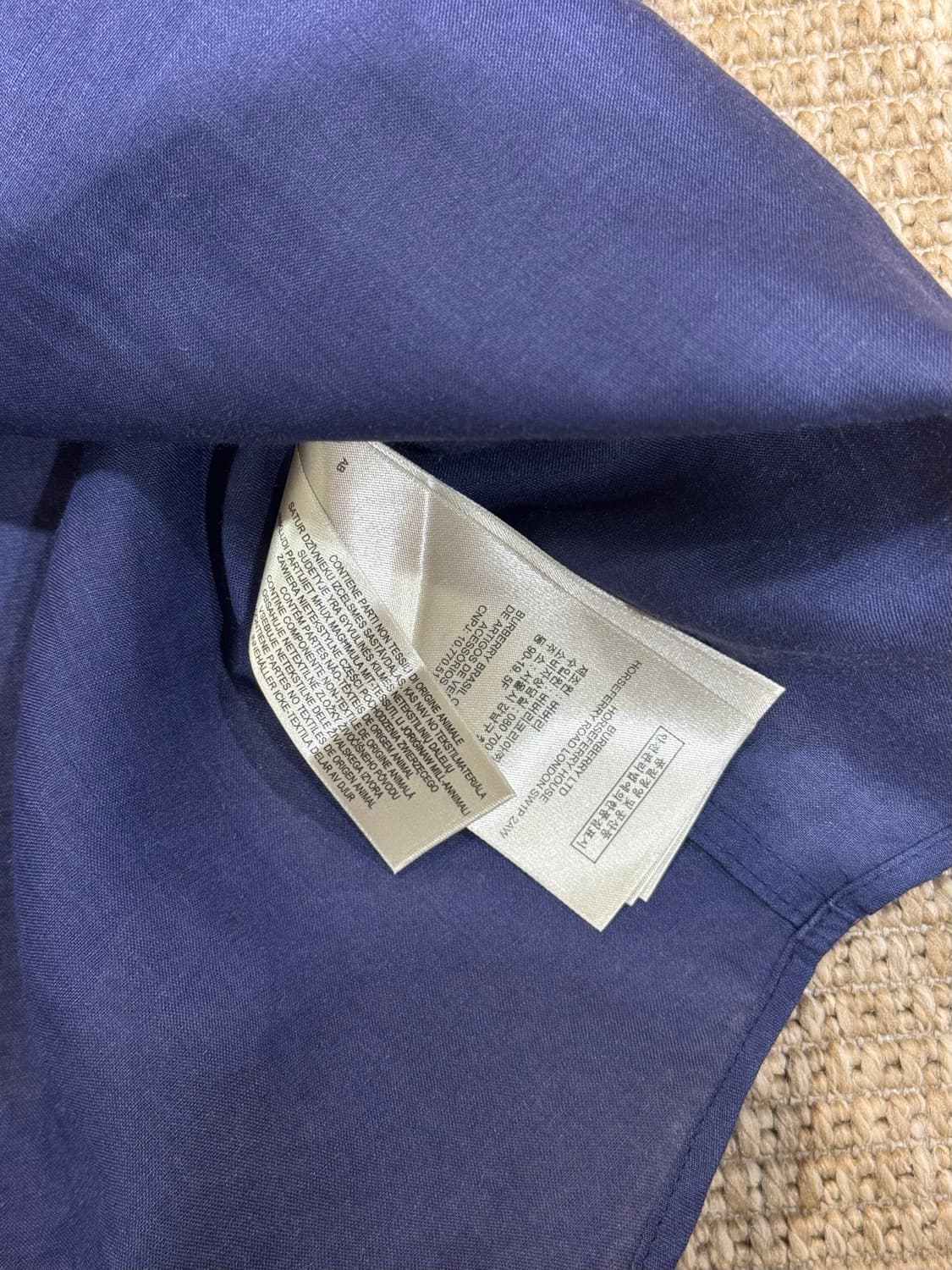 버버리 린넨 셔츠 상품이미지7