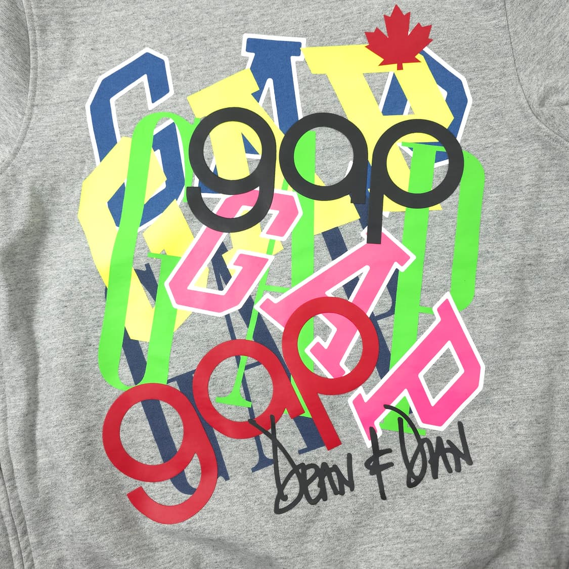 갭x디스퀘어드2 코튼 맨투맨 그레이 (M) 상품이미지3