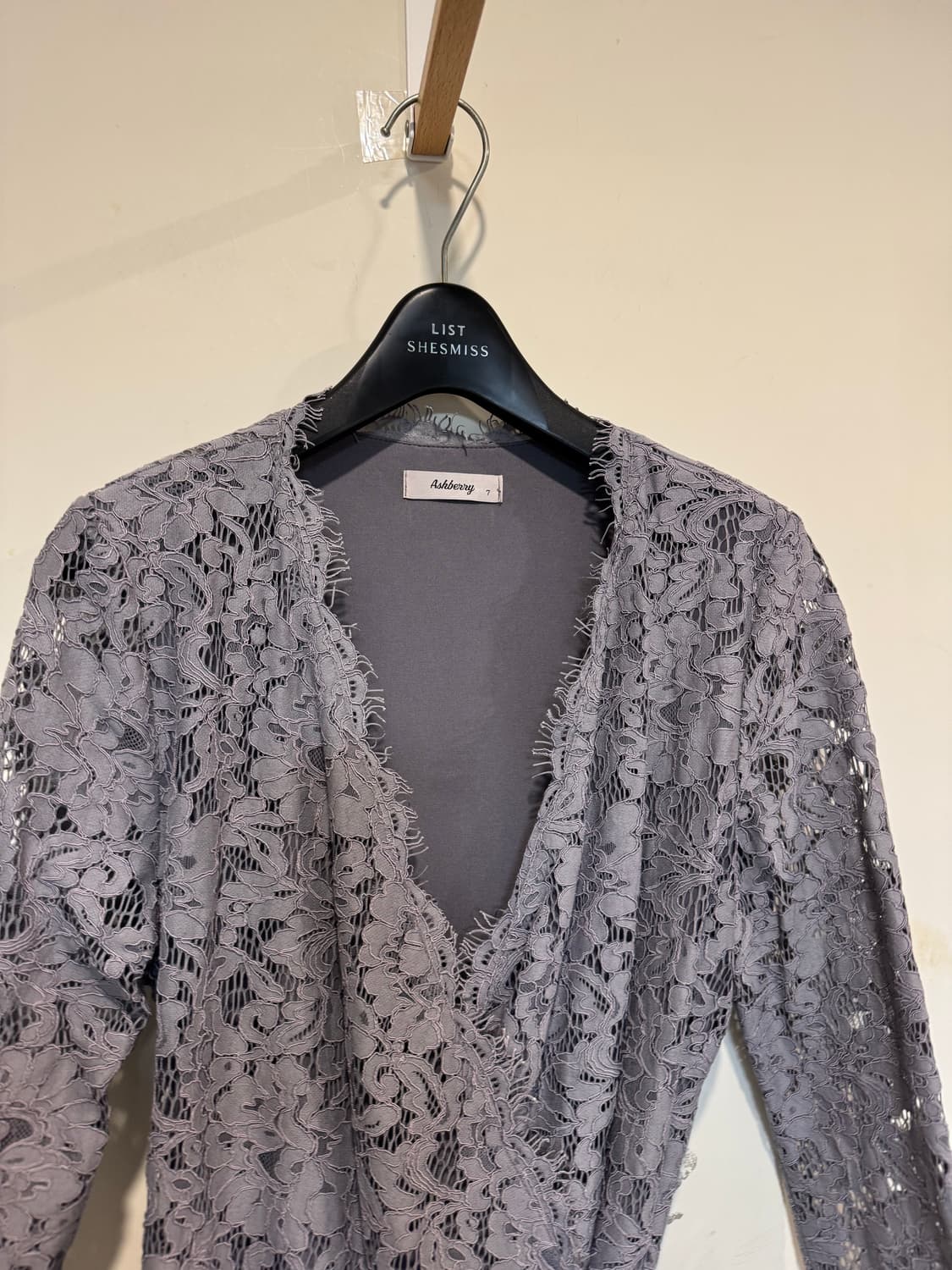 Ashberry 애쉬베리 레이스 랩원피스 상품이미지6