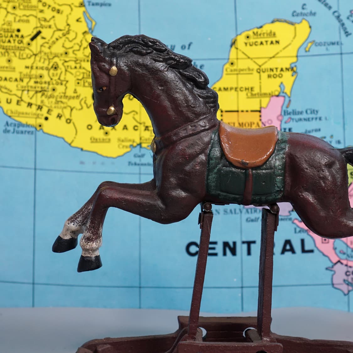 빈티지 소품 Cracker Barrel 주물 목마 상품이미지3