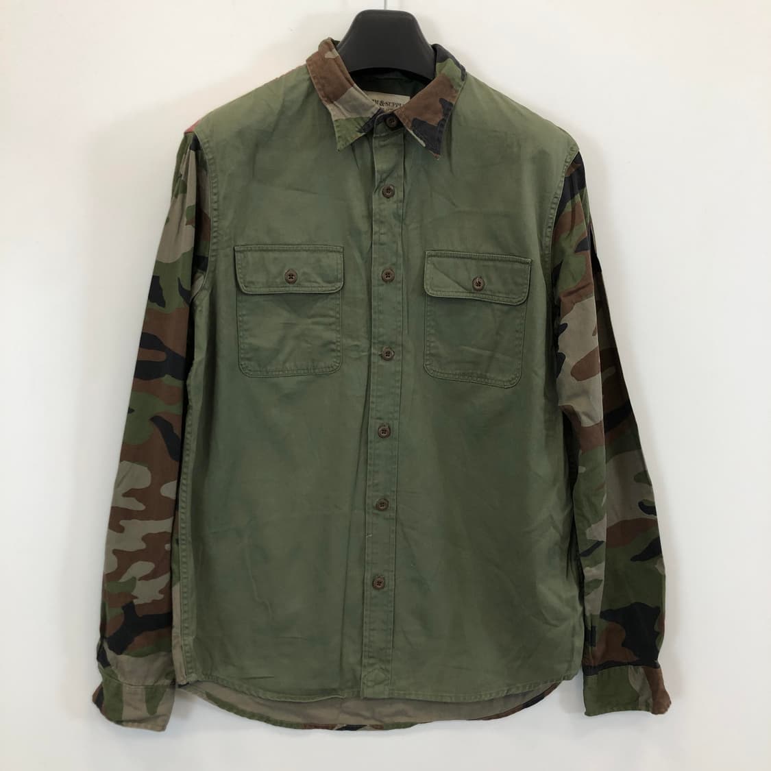 폴로 데님앤서플라이 성조기 카모 워크셔츠 L 상품이미지1