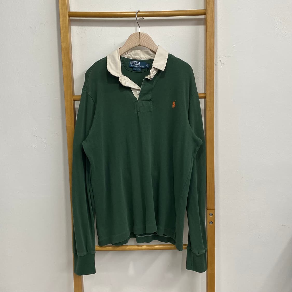 M 폴로 그린 럭비 티셔츠 상품이미지2