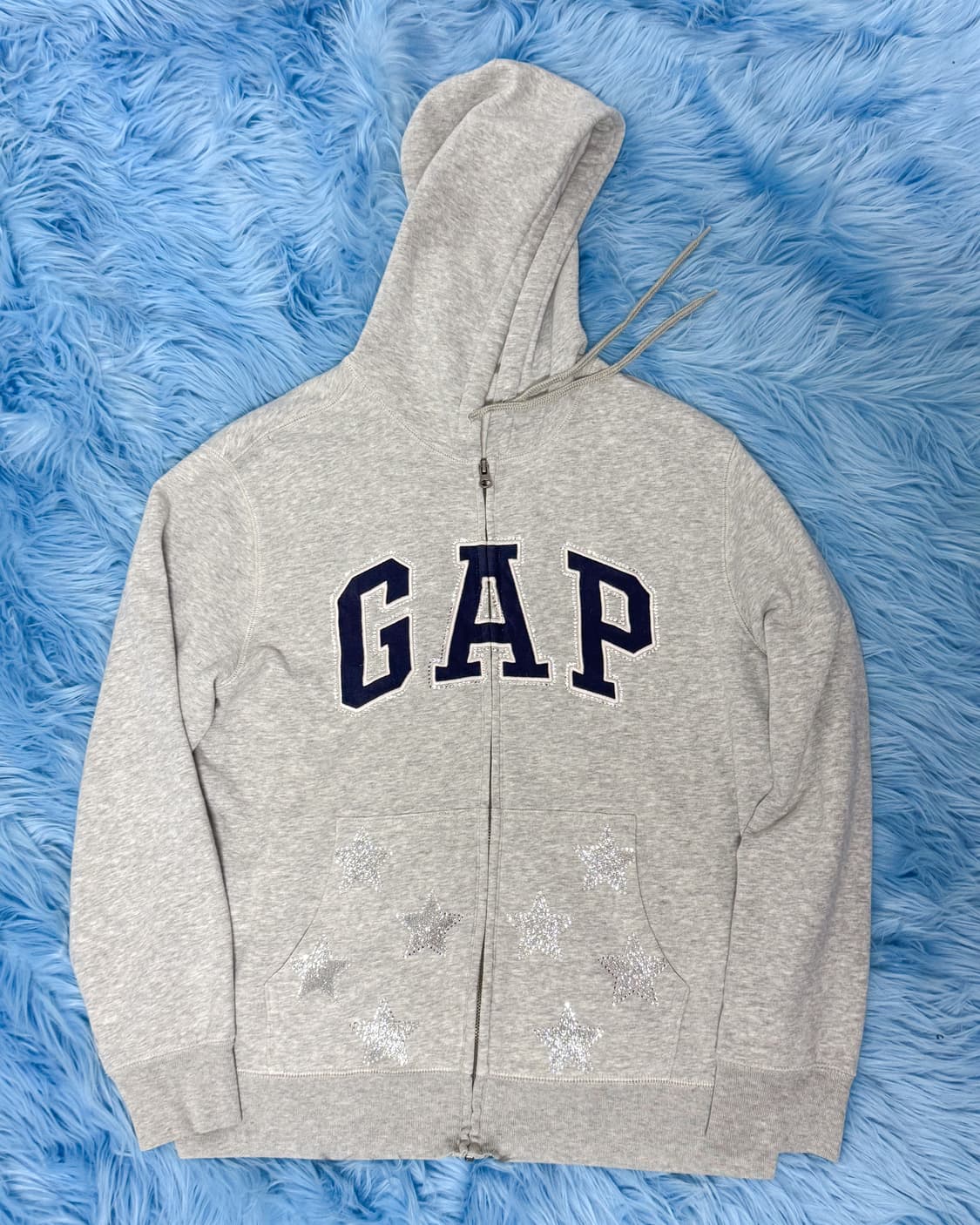 GAP 큐빅 커스텀 후드집업 상품이미지3