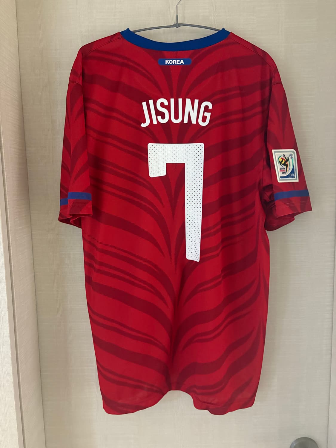 2010 남아공월드컵 대한민국 홈 박지성 유니폼 상품이미지5