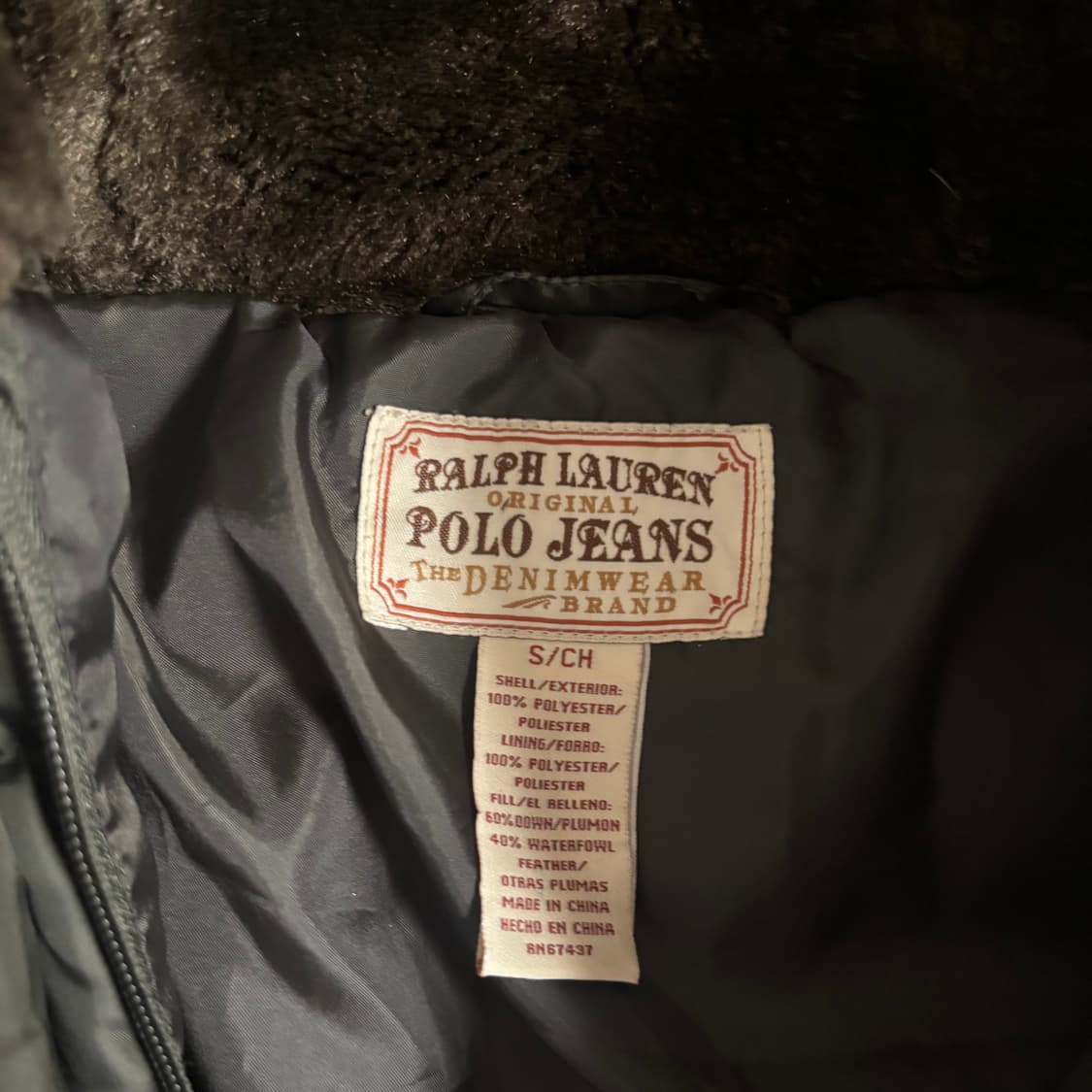 폴로 N2b 카키 패딩 상품이미지4